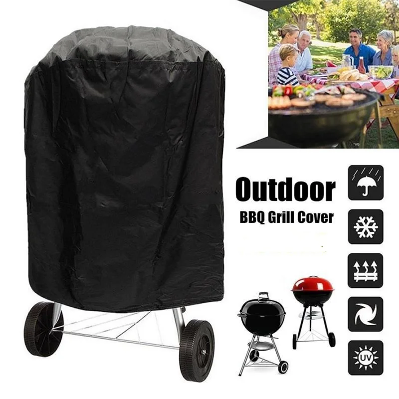 

Weber BBQ Cover Heavy Duty Waterproof BBQ Grill Covers Rain Barbacoa Anti Dust Rain Outdoor Charcoal Barbeque Accessories Tools
