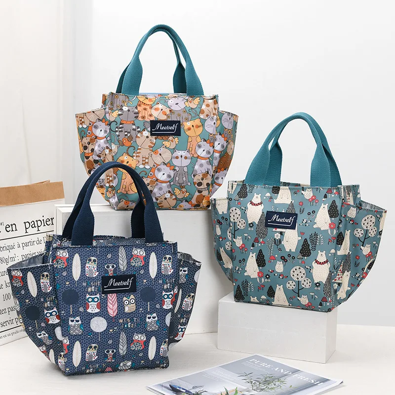 Портативная сумка для обеда Термосумка офисной еды водонепроницаемый детский