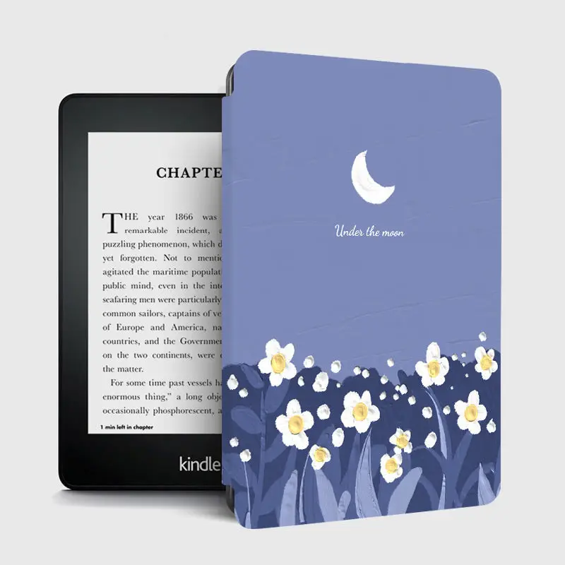 

Чехол для Kindle Paperwhite 5 2021 6,8 дюймов 8th 10th Paperwhite 1 5th/2 6th/3 7th/4 10th, мягкий чехол из искусственной кожи для планшета