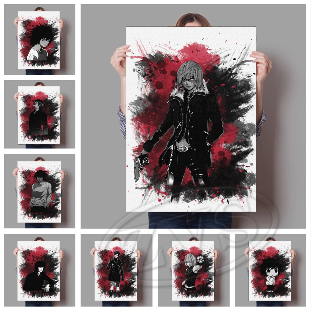 

Аниме модульные картины Токийский Гуль холст живопись винтажные настенные художественные плакаты печать Современная гостиная домашний Де...