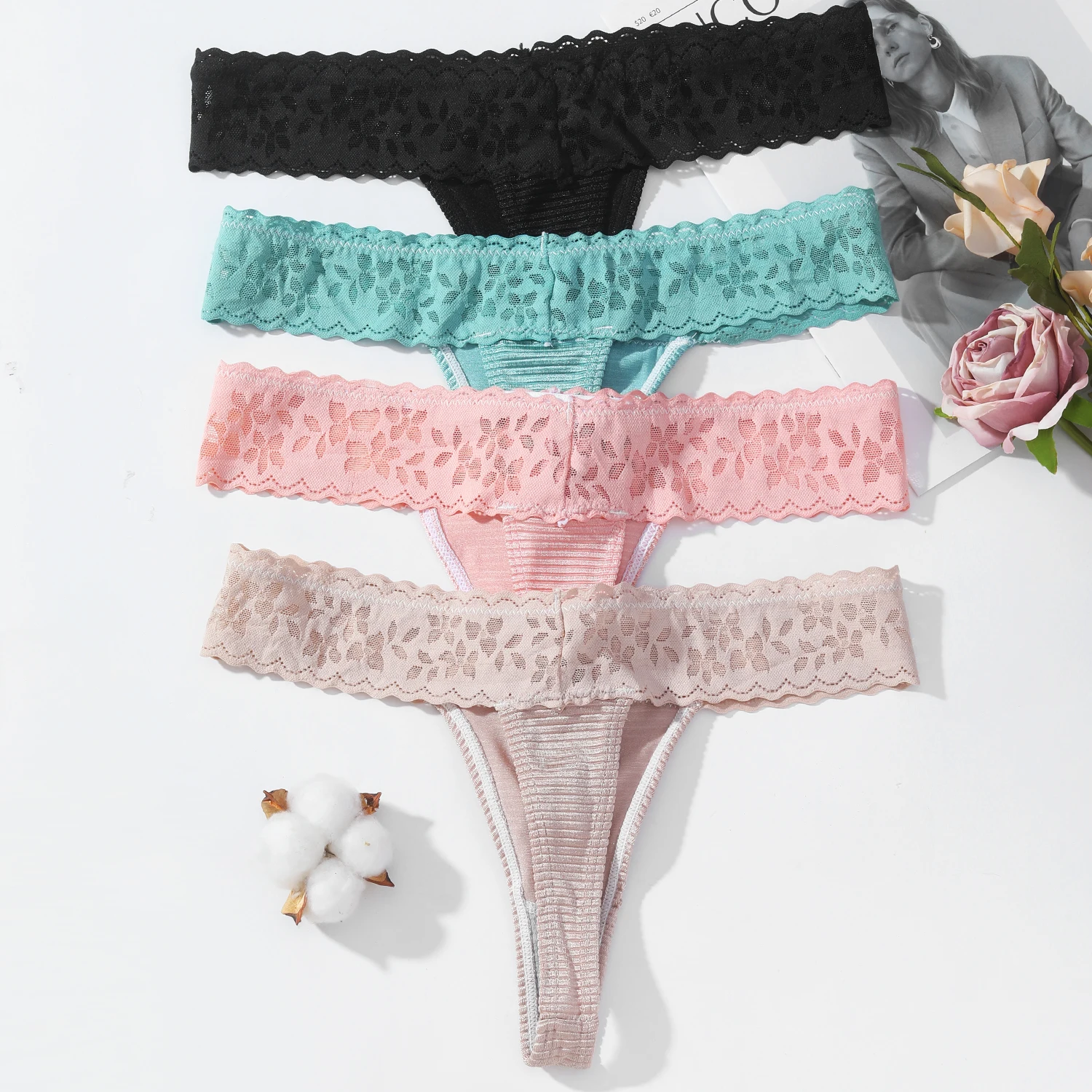 

Хлопковые стринги, брифы с вырезами на талии, женские трусы, женские трусы, дышащее нижнее белье, женское нижнее белье