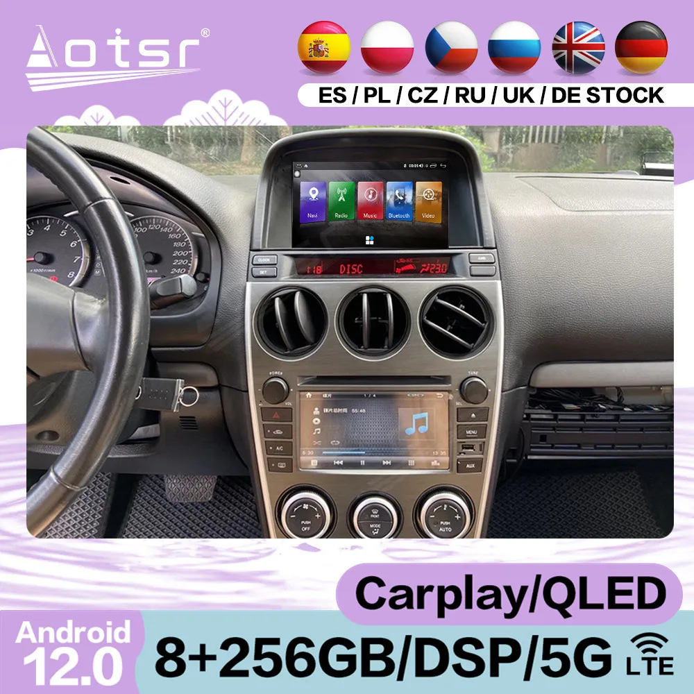 

Automotive Multimedia Android Video Player For Mazda 6 2002 2003 2004 2005 2006 2007 2008 GPS Navi Car Radio Receiver Head Unit