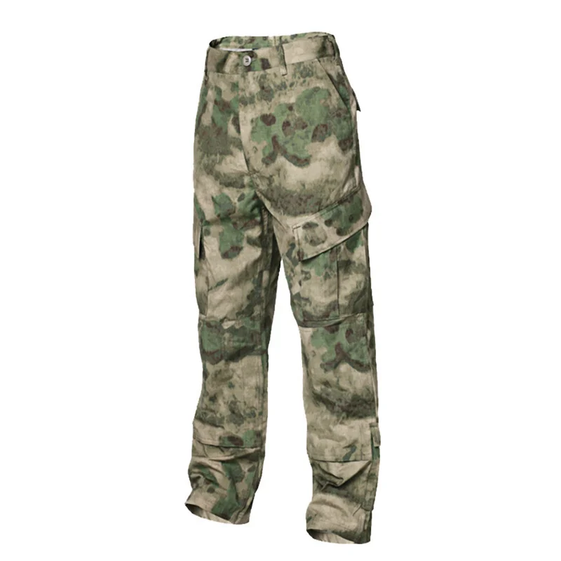 

Men's Large Size Big Pocket Camouflage Military Pants Outdoor Army Fan Hiking Training Camping Loose Tactical Combat Trousers