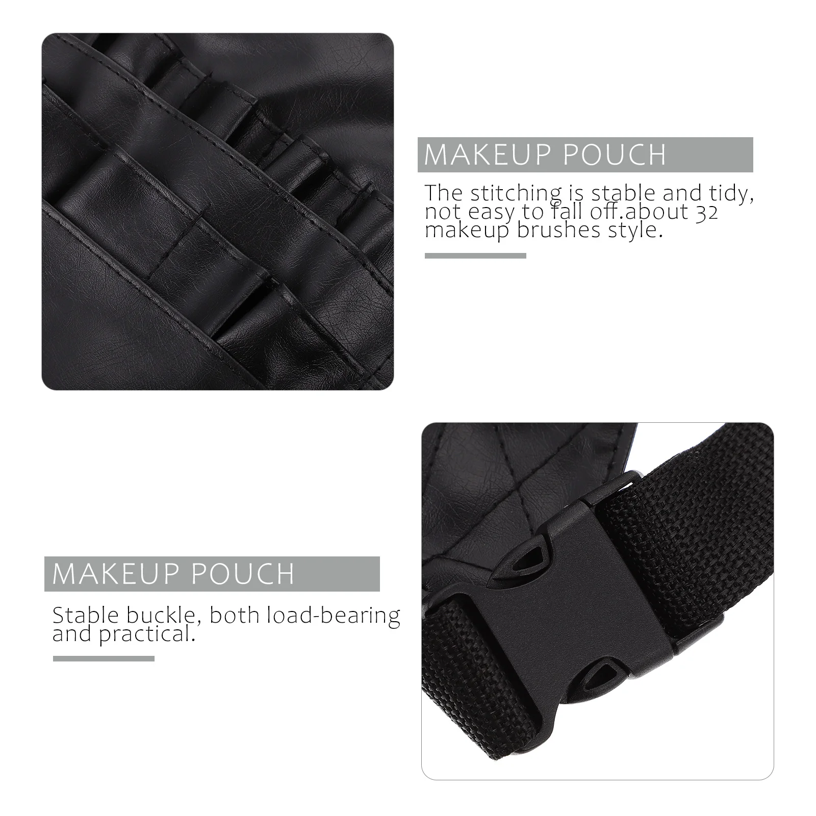 Сумка для хранения кистей макияжа дорожный профессиональный чехол-держатель