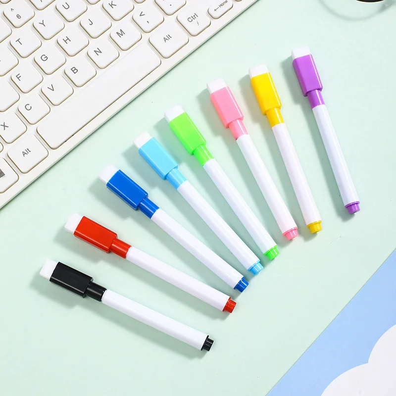 

Colorful small Magical Water Painting Pen Water Floating erasable Doodle Kids student children Drawing Whiteboard Markers j