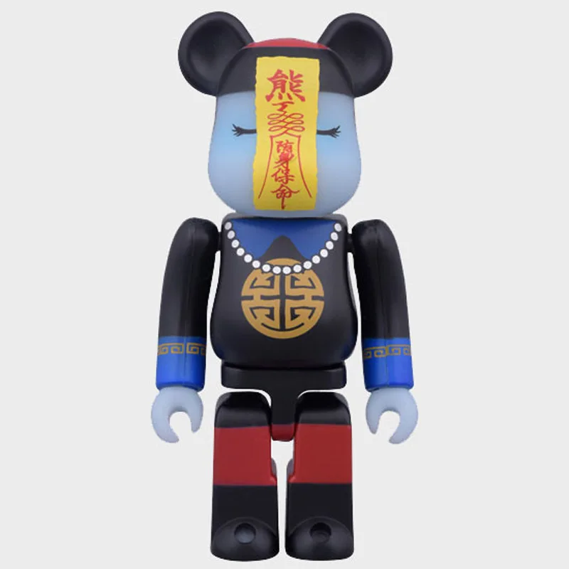 

Bearbrick Building Block Bear Zombie Bear Room Decoration Be@rbrickly Animals Clown Model 400%
