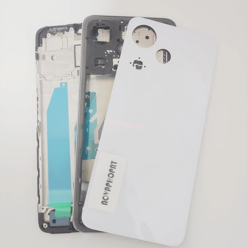 Лицевая панель ЖК-дисплея средняя рамка для Infinix Hot 30i X669 крышка батарейного