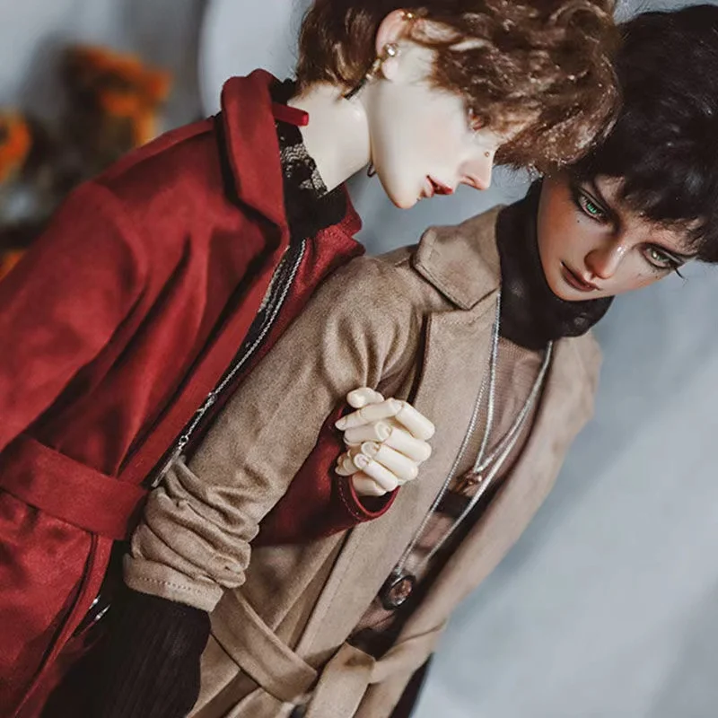 

BJD clothes robe new color 1/3 1/4 uncle BJD trench coat doll clothes accessories a piece