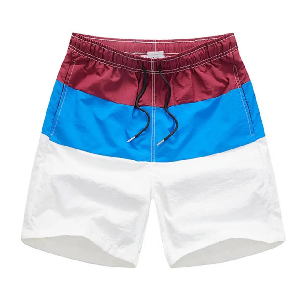 

купальник 2022 новинка Swim Shorts with Pockets Skinny Polyester Men Summer Beach Boardshorts for Beach