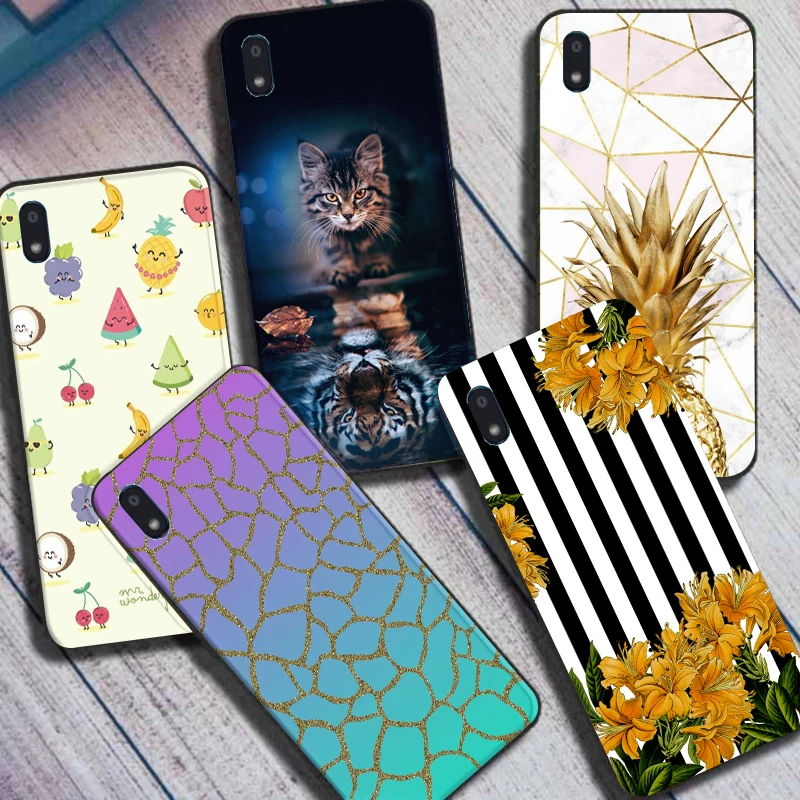 Чехол для телефона LG K20 2019 силиконовый чехол ТПУ с рисунком из мультфильма для LG K20 2019 LM-X120EMW защитный чехол с цветочным принтом