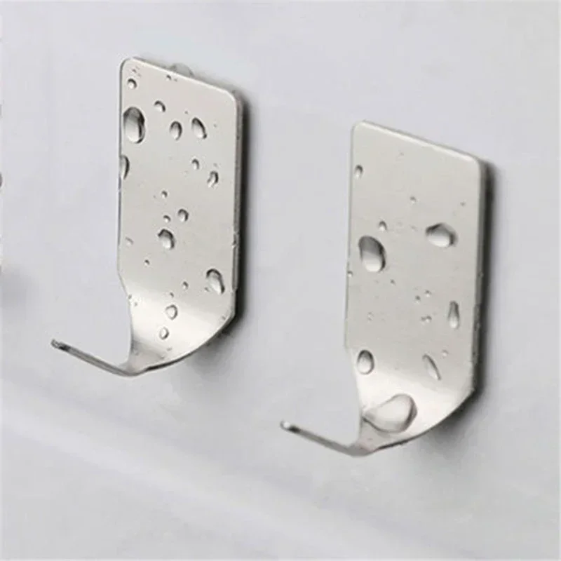 12 шт. самоклеящиеся крючки из нержавеющей стали 0 6x1 4 дюйма