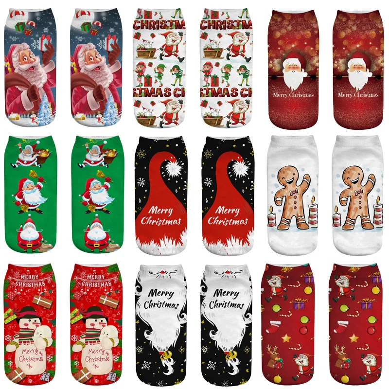 Ations For Home Xmas Gifts Sock Navidad Natal 2022 Decor Socks New Year