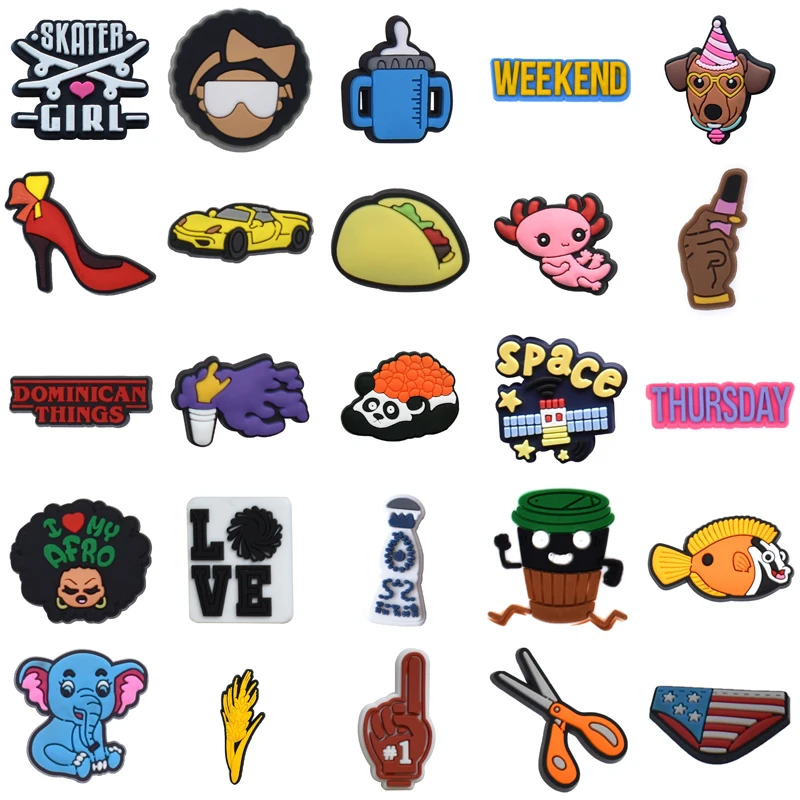 

Para Pins Women Charm Shoes Accessories Decorations for Crocs Men Set Jeans Girl Wholesale Bulk Boy Shoe Charms Kids Gifts Packs