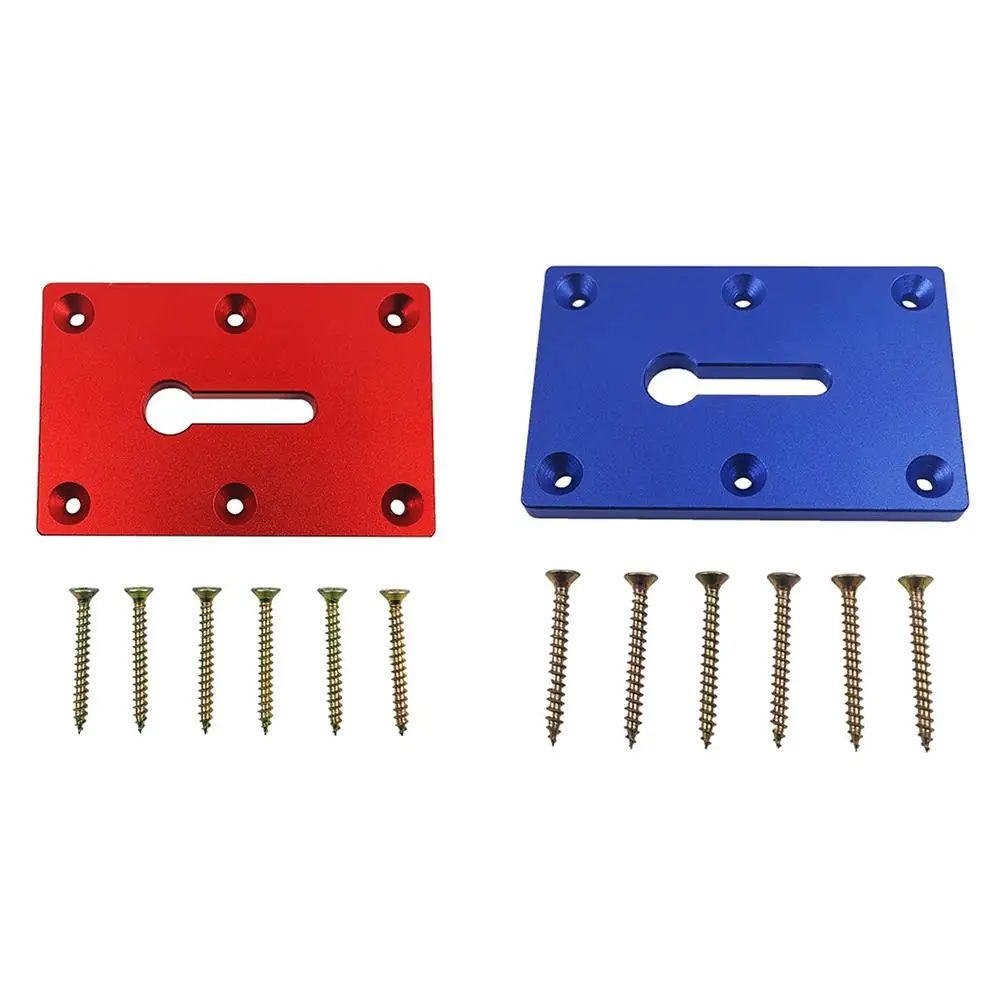 

Multifunctional Aluminium Router Table Anodic Oxidation Treatment Wear Resistant Insert Plate for Woodworking Benches