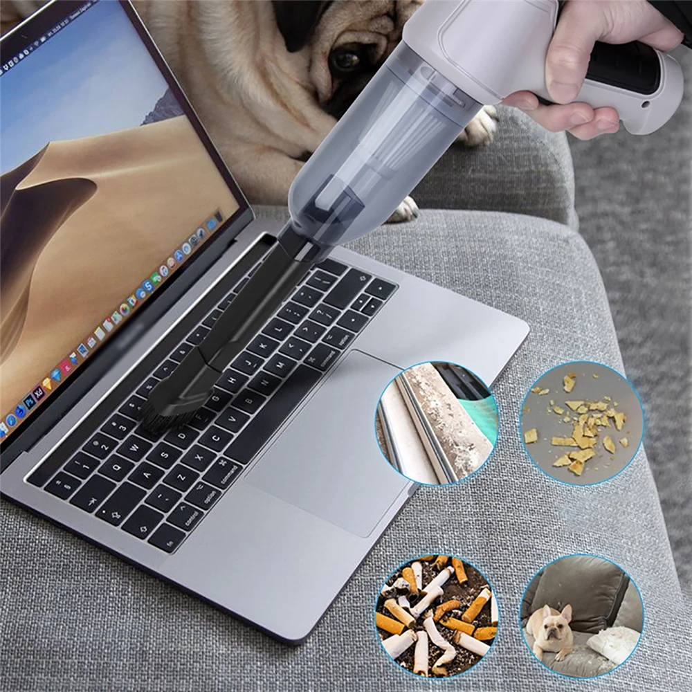 Продажа 3 в 1, автомобильный пылесос с беспроводной зарядкой Дешево 3 в 1, автомобильный пылесос с беспроводной зарядкой