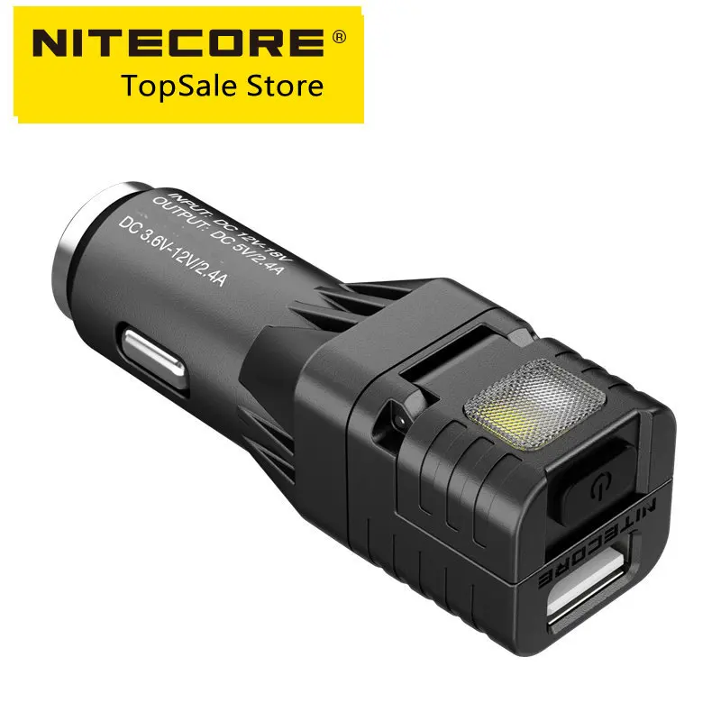

Автомобильное зарядное устройство NITECORE VCL10, многофункциональное автомобильное зарядное устройство USB QC 3,0, адаптер для быстрой зарядки с быстрой доставкой для экстренных ситуаций