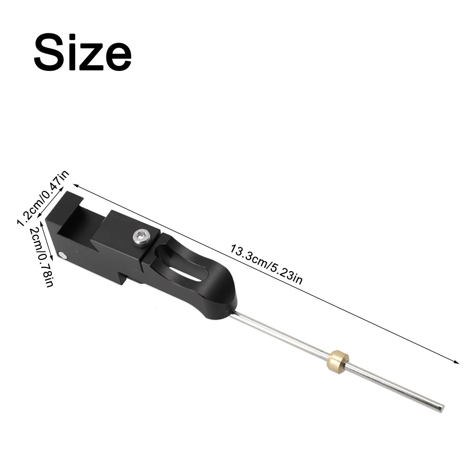 

Clicker Stick Archery Clicker Office Indoor Accessories 1 Pc High Precision Metal Material Recurve Replacement