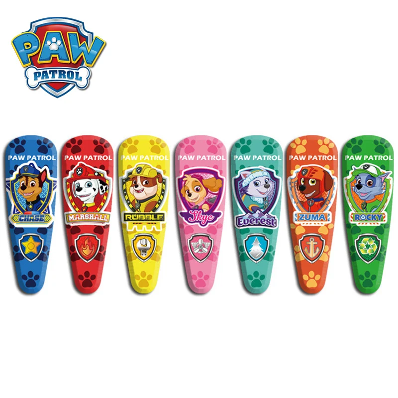 

SPIN MASTER 7pcs Paw Patrol Children's Cute Headwear UV Fashion Hair Pin Snap Pins Cartoon Toys Girls Barrettes Hair Accessories