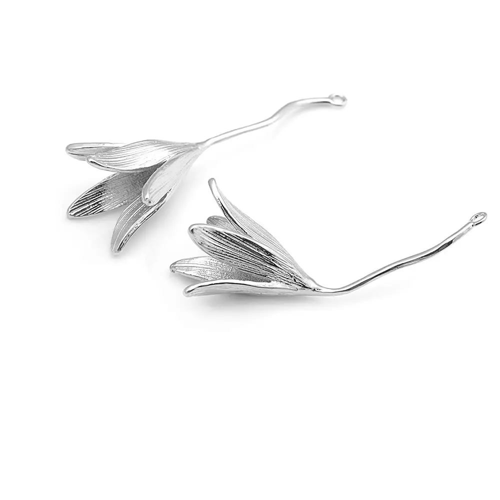 Латунные подвески в виде цветов