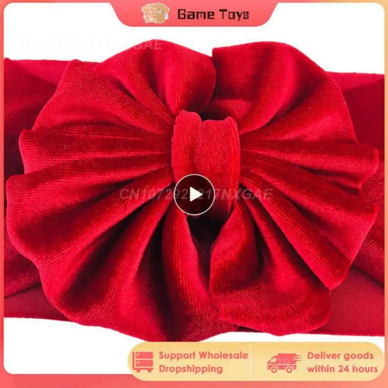 

1~10PCS Baby Headband Bow Girl Accessories Headband Velvet Hair Band Girls Accessories Hair Accessories Childrens Headdress