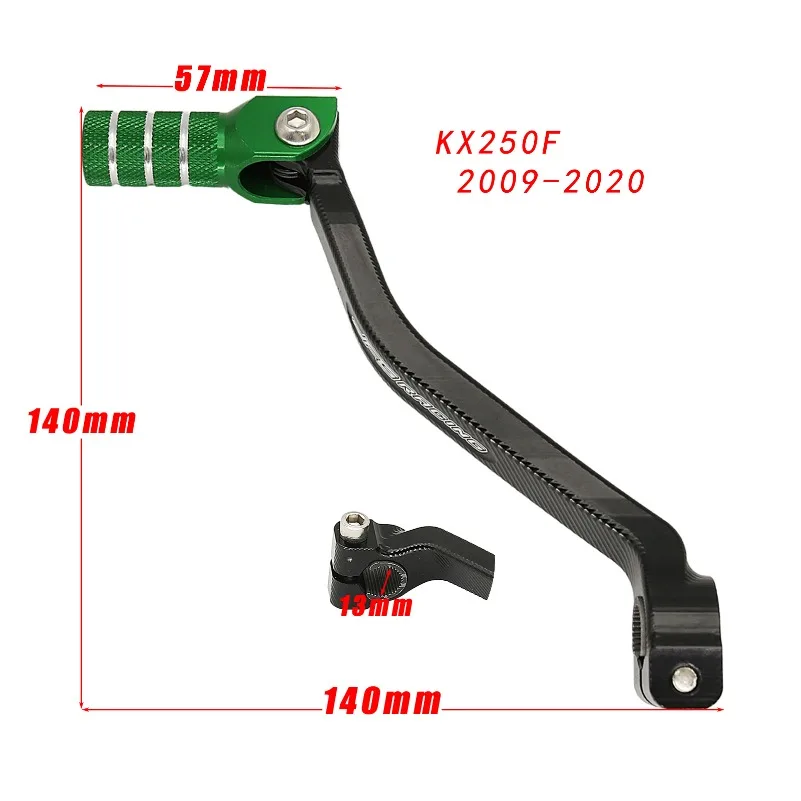 

Алюминиевый рычаг переключения передач с ЧПУ для мотоцикла KAWASAKI KLX250 KLX 250 Φ 2001-2018 2019 2020 внедорожник