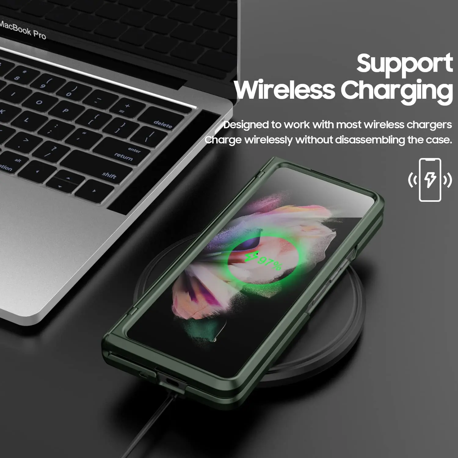 rugged cover for samsung galaxy z fold 3 case semi automatic hinge protective heavy duty anti fall case for galaxy z fold 3 free global shipping