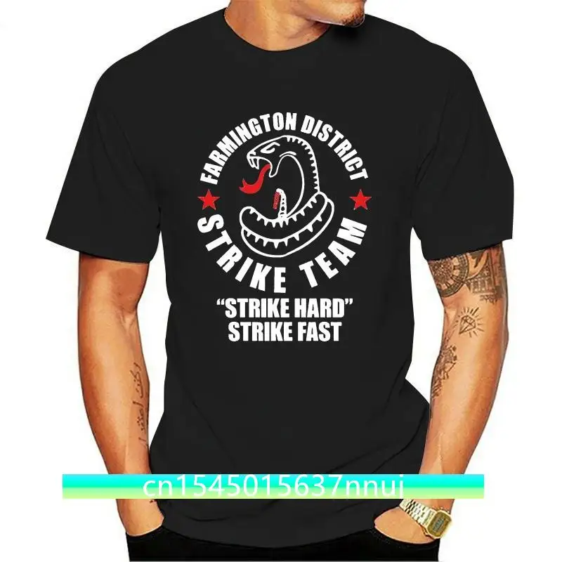 2019 Male Best Selling The Shield Strike Team Vic Makey TV Series T Shirt Design Tshirt Tee Summer
