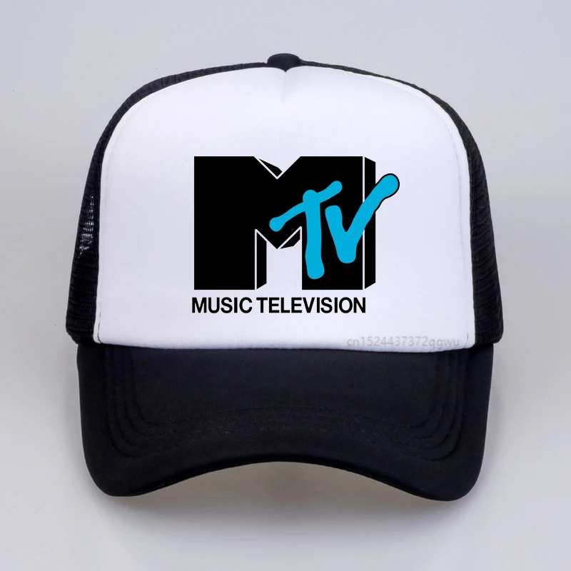 

Mtv Music Television baseball hat Unisex Cool Outdoor Caps Retro Rock Hip Hop Tv Heather mesh caps gorras