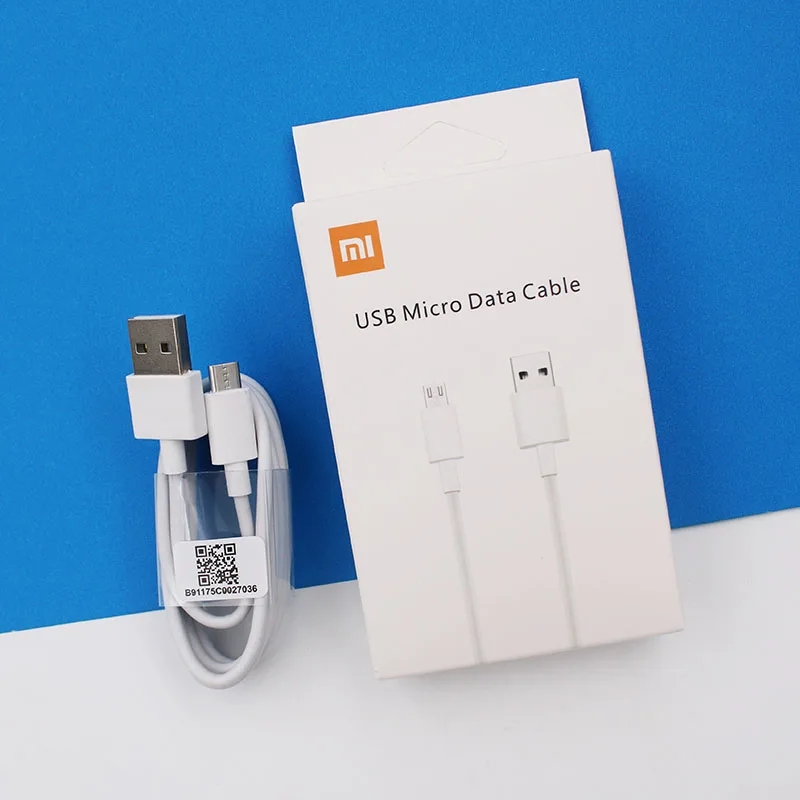 For Xiaomi Mi 6 Plus 6s Play Mix3 Micro USB Cable For Redmi Note 4 4x 4A 5 5A 8A S2 6pro 10w 18w Phone Charger Data Line + BOX