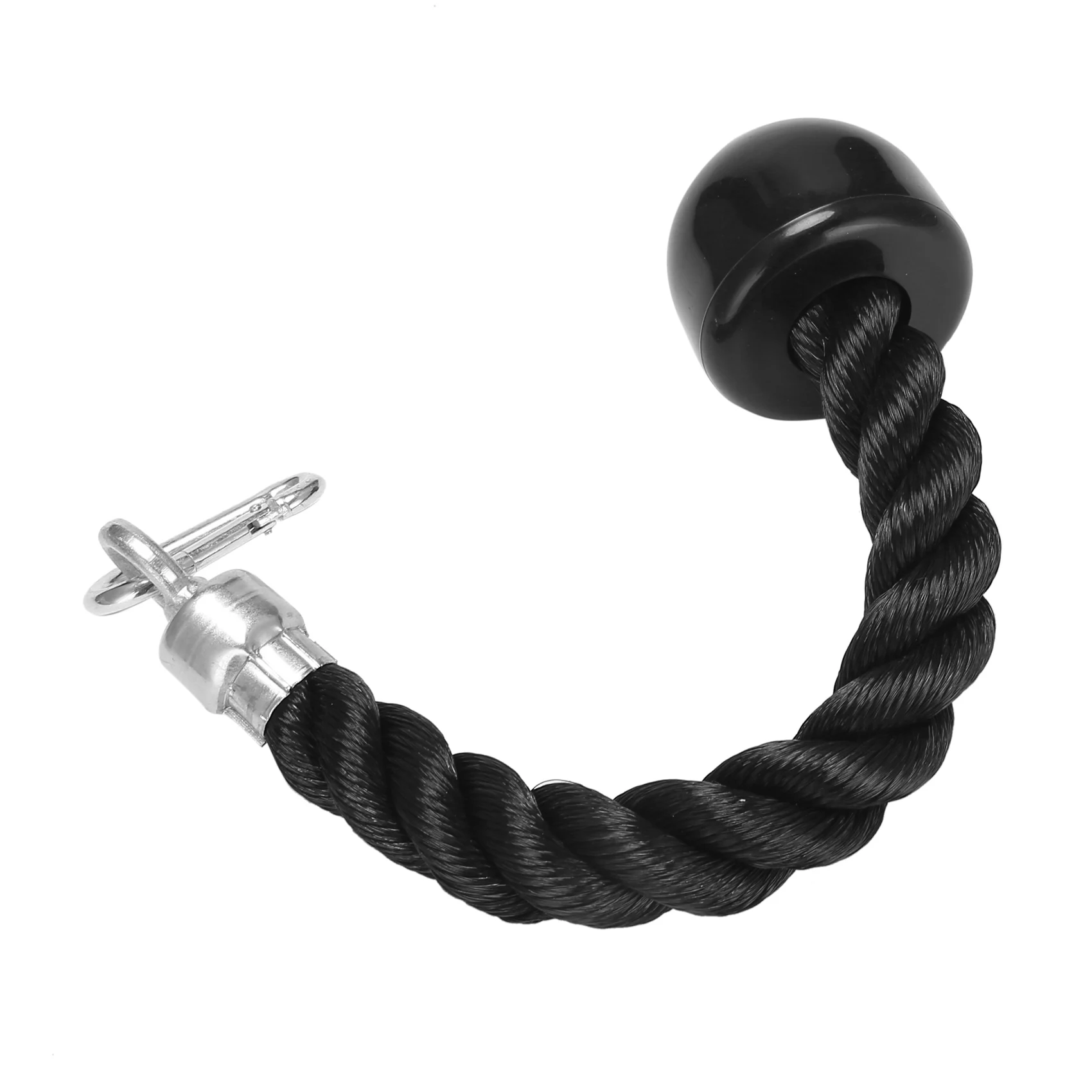 Сверхмощная одиночная веревка для трицепса с карабином кабель крепления фитнеса