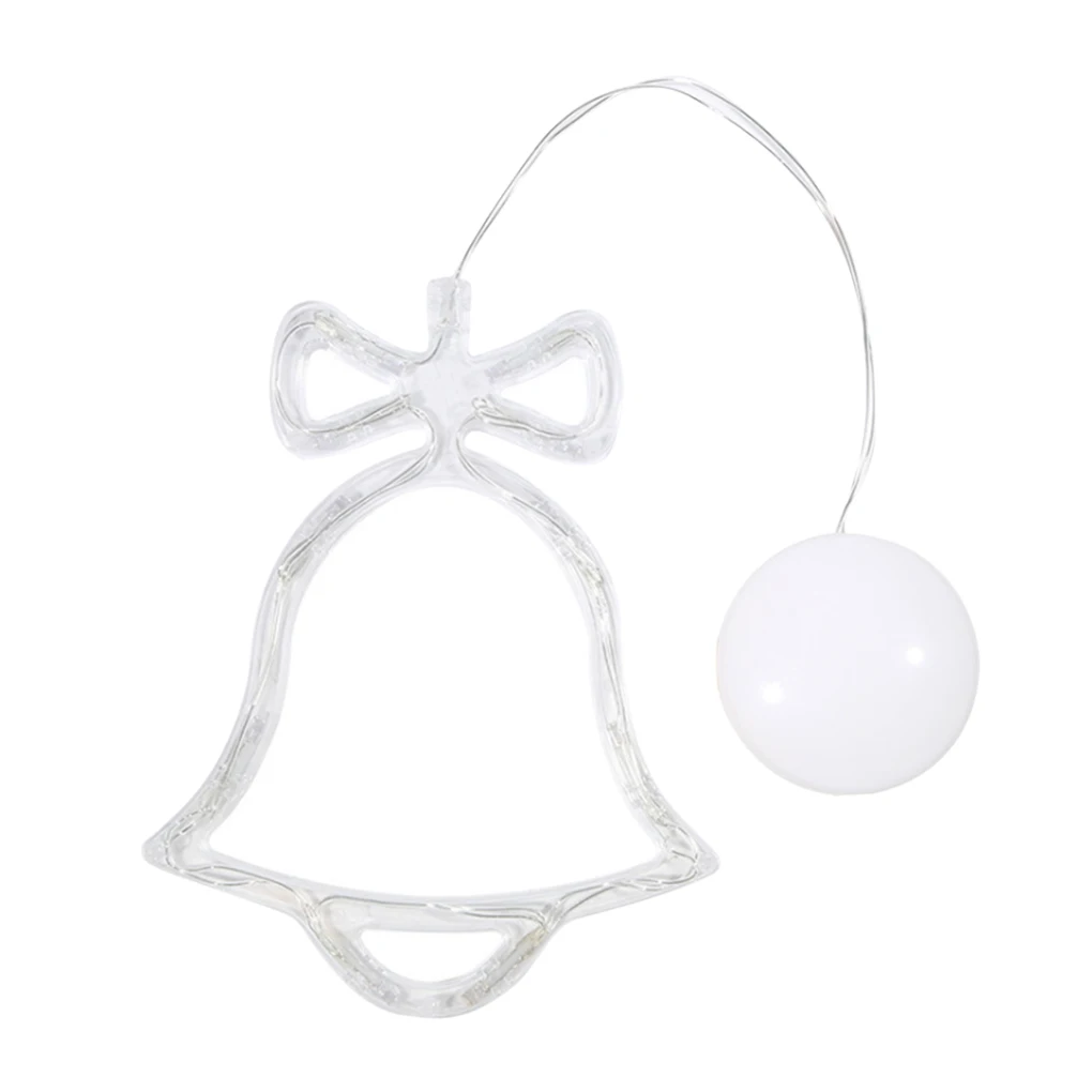 

LED Christmas Decoration Hanging Light Room Glass Window Xmas Suction Cup Lamp Gift Christmas Tree hanging 2021 New Year