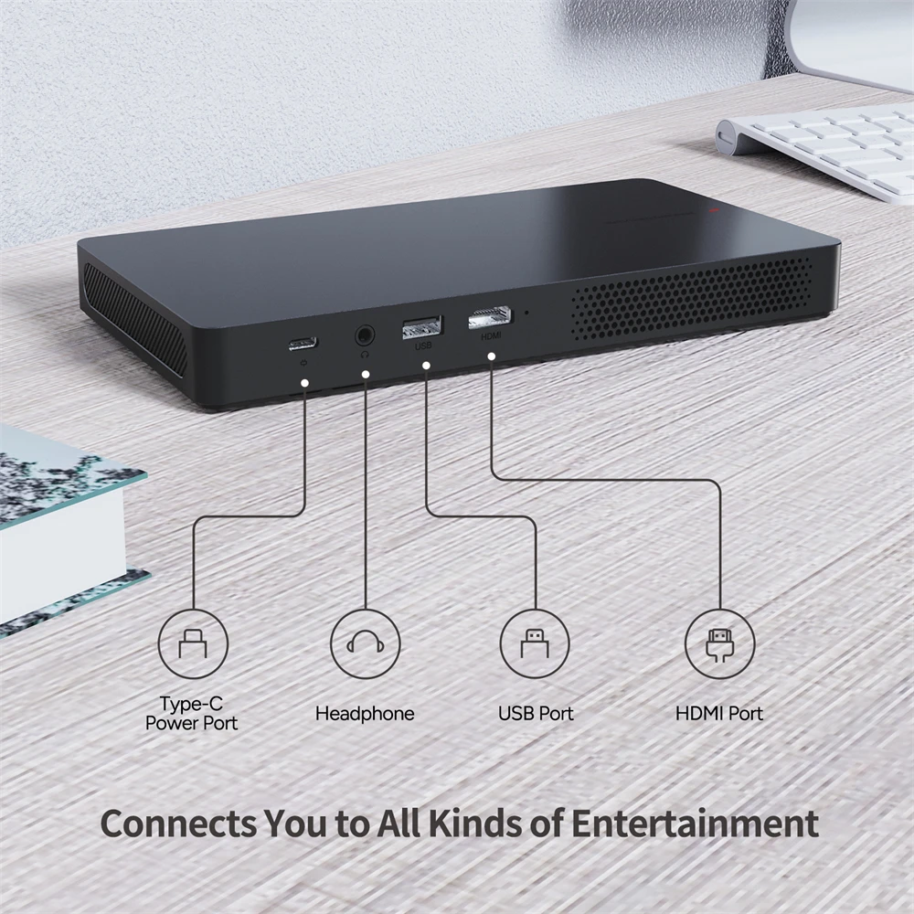 WEMAX Go Advanced Smart ALPD®Лазерный проектор 1080P OS WiFi встроенный аккумулятор ультра