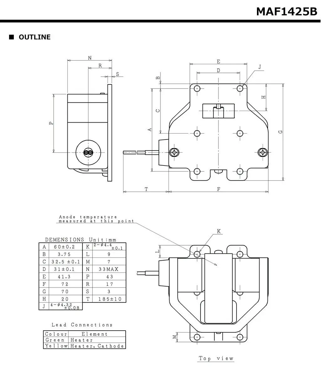 JRC MAF1425B MARINE MAGNETRON — для радара FURUNO Japan Radio Company ГАРАНТИЯ (art.: 3920d438320fd) - 3920d438320fd