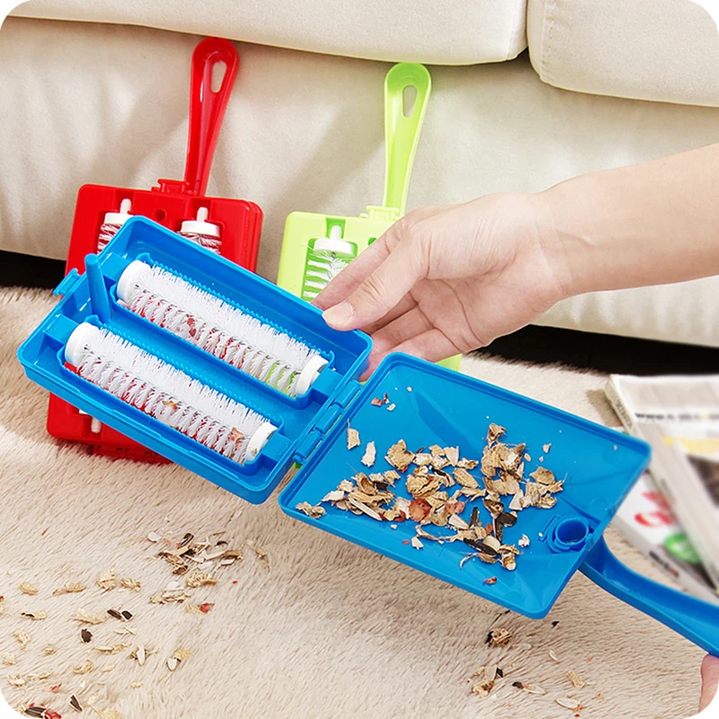 

Handheld Carpet Table Sweeper Crumb Dirt Fur Brush Cleaner Collector Roller Tool Cleaning Brushes