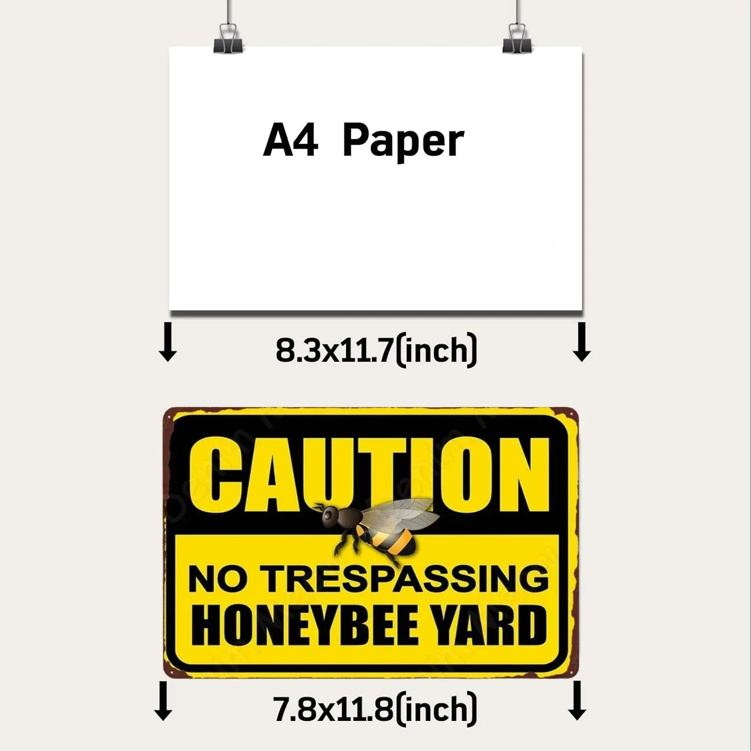 Винтажный забавный постер Bee Kind Happy Retro металлический знак для дома улицы стены