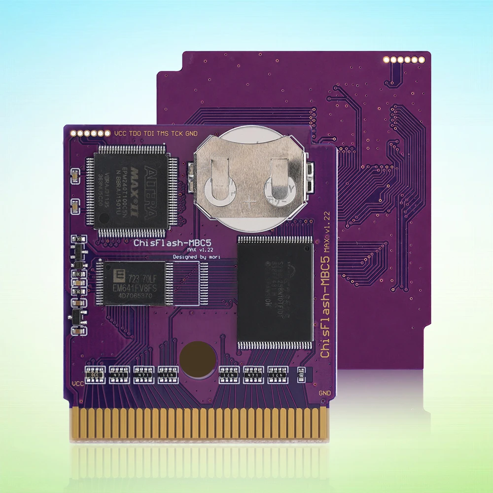 Фото Картридж Chiscart MBC5 MAX V1.22 с 4 МБ SRAM и 32 МБ ROM для GBxCart, GBflash, Joey Jr, Burner для консолей Gameboy GBC, GBA №4