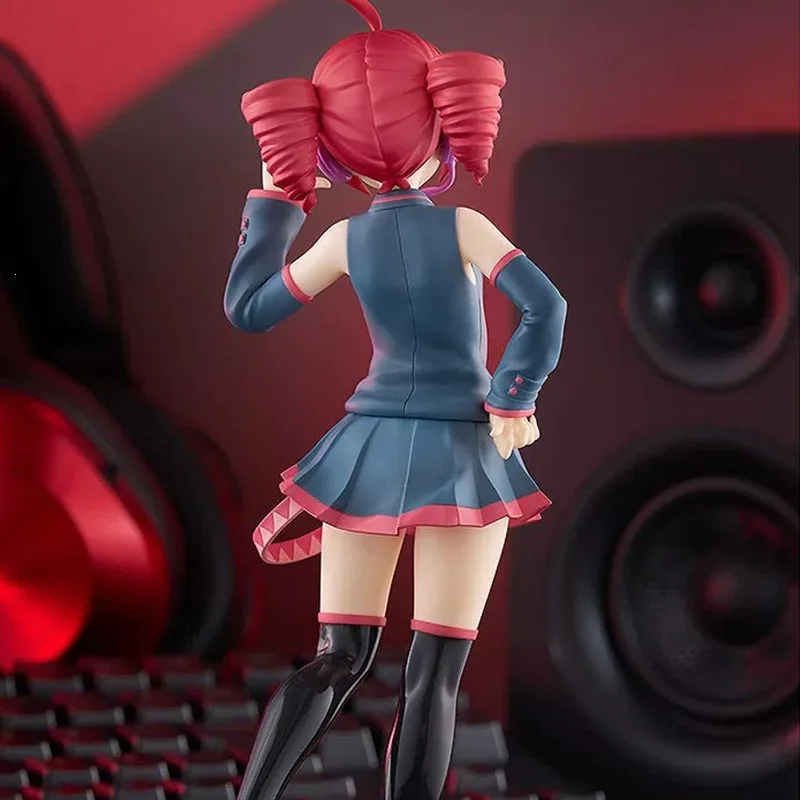 Фото 2 вида аниме-фигурок Хатсуне Мику и Касане Тето в позе на коленях, милые фигурки из ПВХ, куклы-модели, украшения, подарки №4