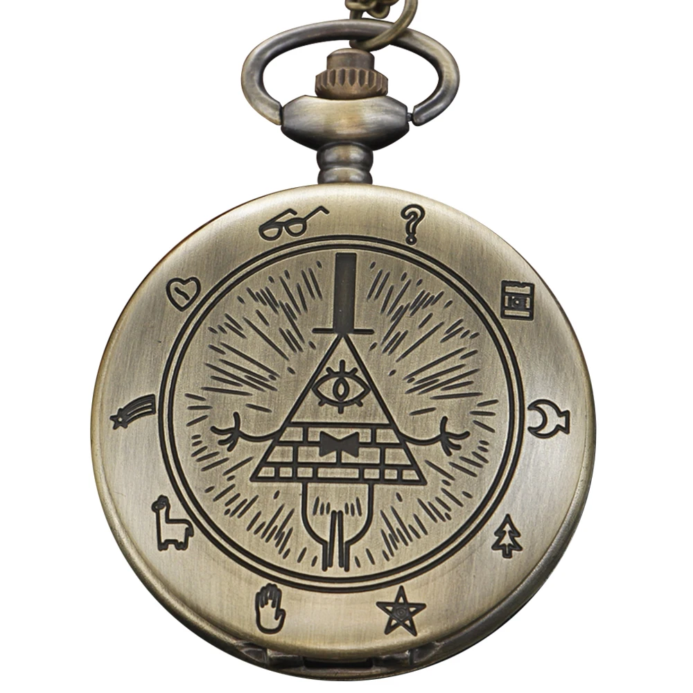 Бронзовые треугольные наручные