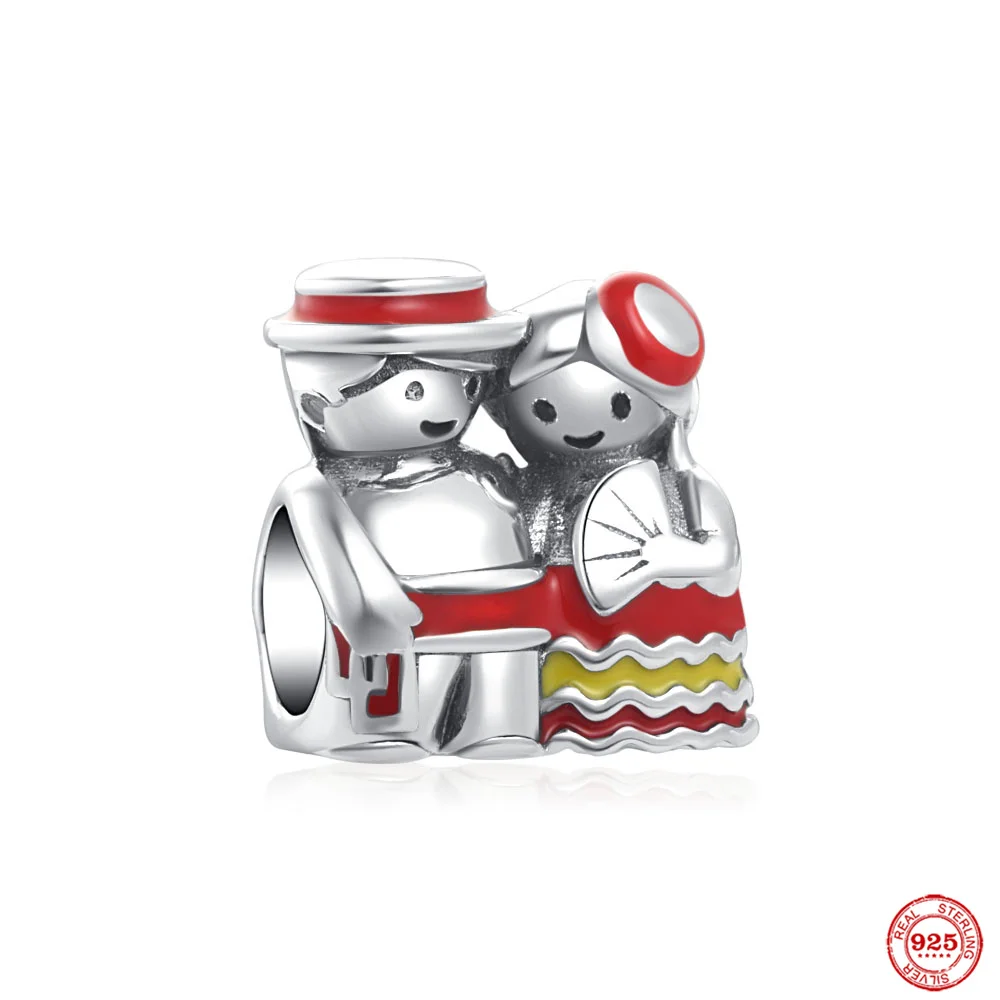 Женский кулон из серебра 925 пробы с цирконом |