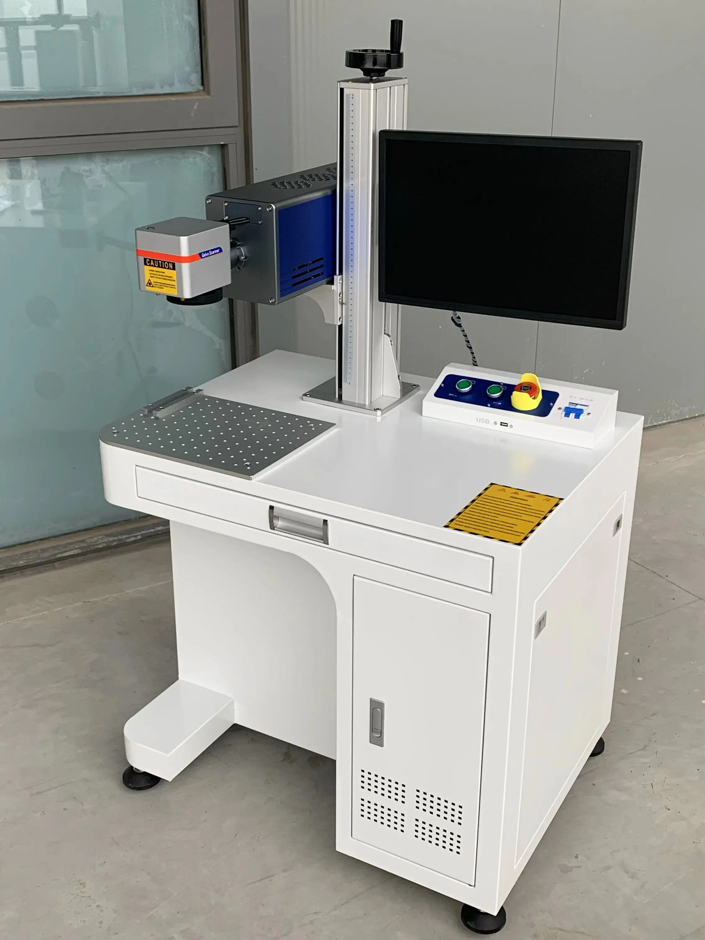 Производитель Цзинань 30 Вт 50 Raycus лазерная гравировальная машина из нержавеющей