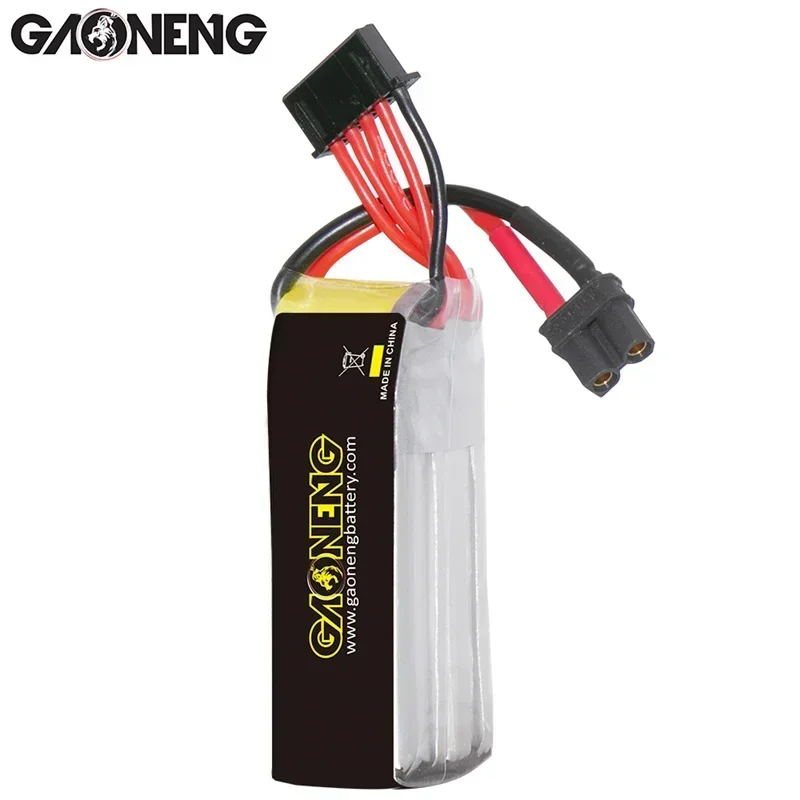Gaoneng GNB 380mAh 4S 15 2 V 90C HV Lipo Battery XT30 Plug для FPV RC Drone Whoop Quadcopter Racing Parts
