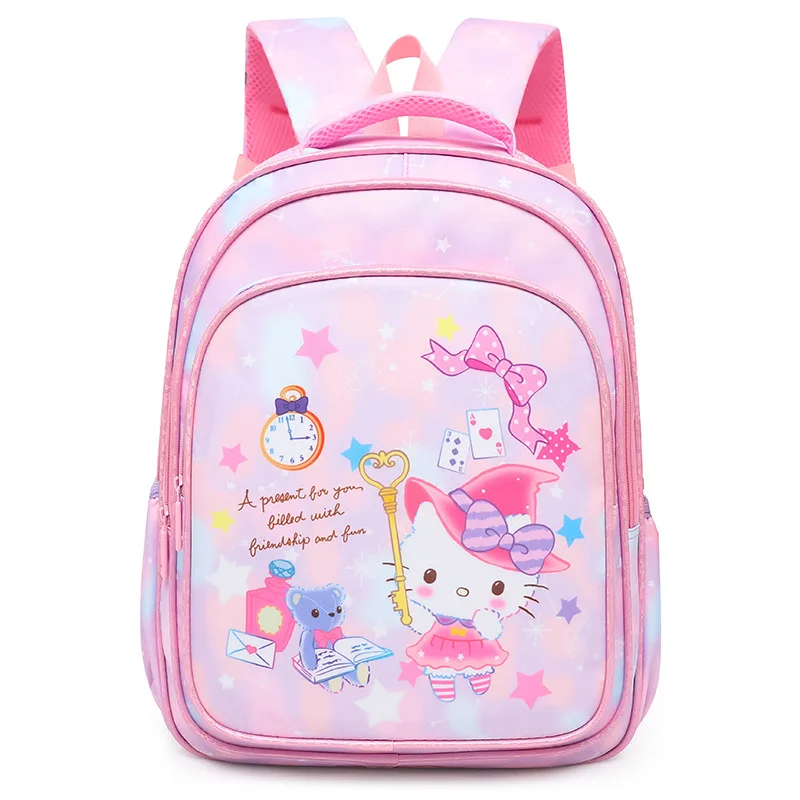 Новый детский рюкзак Hello Kitty для начальной школы 1-3 класс вместительный девочек