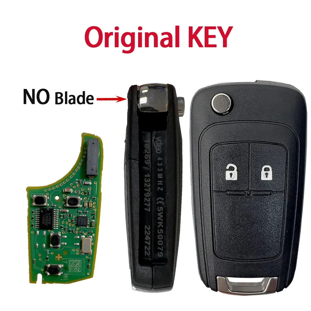 

YOCASTY оригинальный OEM 433 МГц PCF7941E удаленный откидной автомобильный ключ для 2009-2017 Opel Astra J Corsa Tourer Insignia E Zafira Mokka