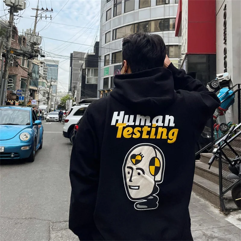 

Толстовка Мужская/Женская/мужская с надписью на груди