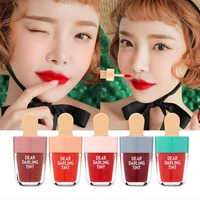 brand 12 colors batom super ice cream lip gloss waterproof long lasting makeup liquid lipstick sweet red lip tint lipgloss