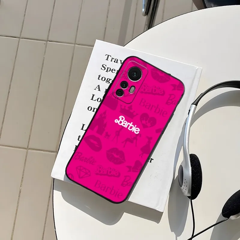 Мультяшный B-Barbies, кукла, принцесса, телефонный чехол для Redmi Note 12S 12 11 11R 10 7 8 9 T 10A A2 Pro Plus, Черный силиконовый чехол (art.: 3920c2b17acaa) - 3920c2b17acaa