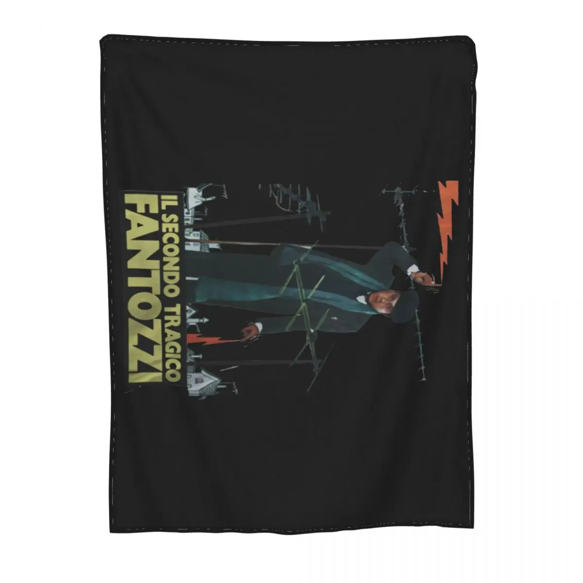 Одеяло для полета Fantozzi Paolo изысканное дышащее в стиле ретро