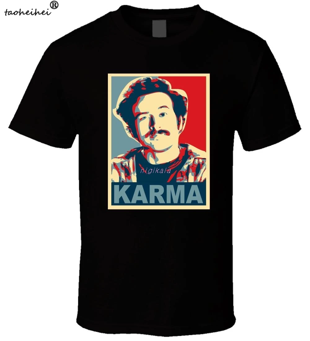 

Мужская футболка с надписью «My Name Is Earl-Karma»