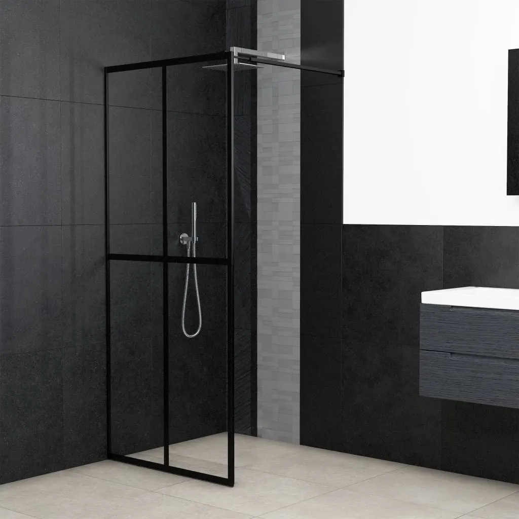 

Walk-in Shower Screen Tempered Glass 46.5"x74.8"