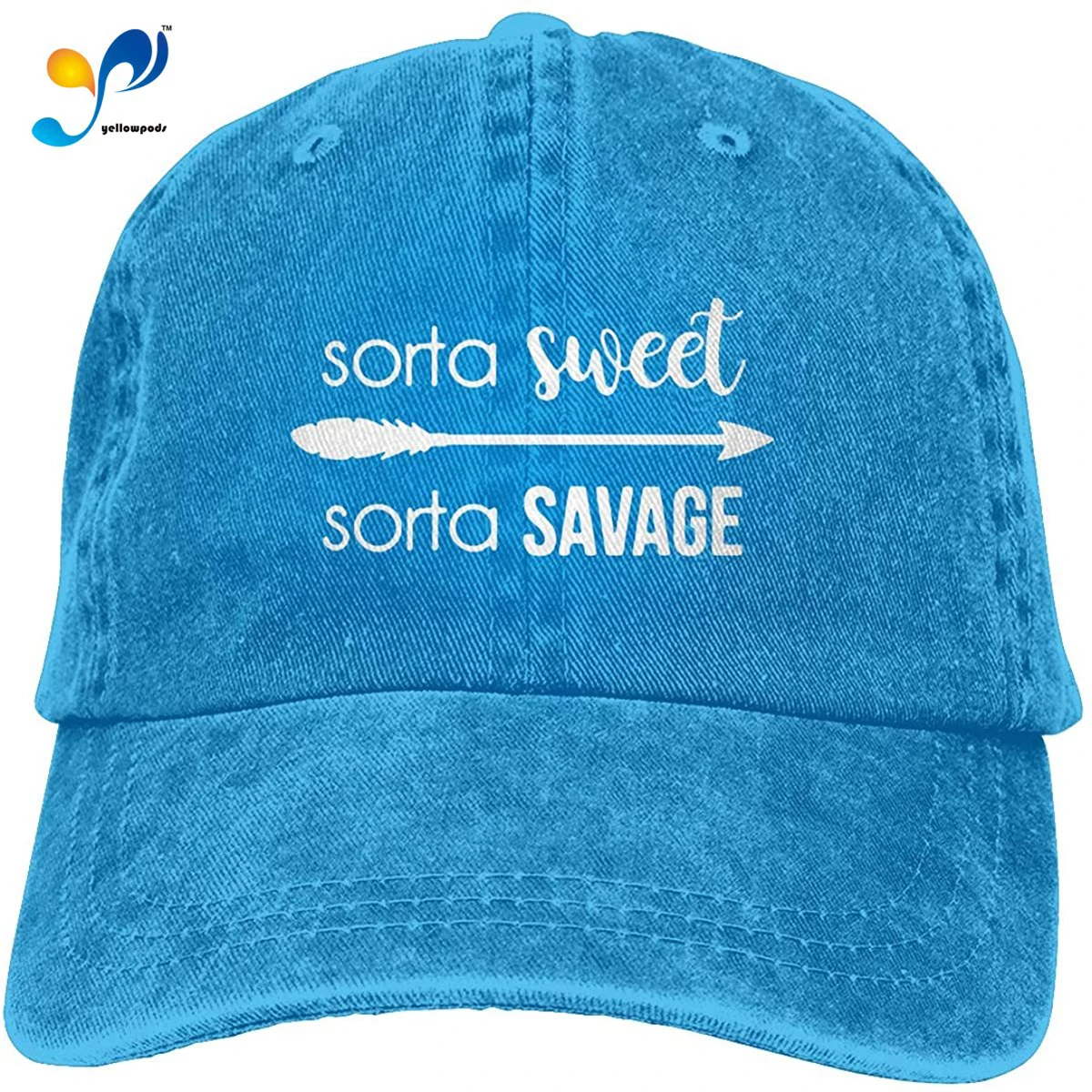 

Baseball Cap For Men And Women, Sorta Sweet Sorta Savage Design And Adjustable Back Closure Dad Hat Sombreros De Mujer